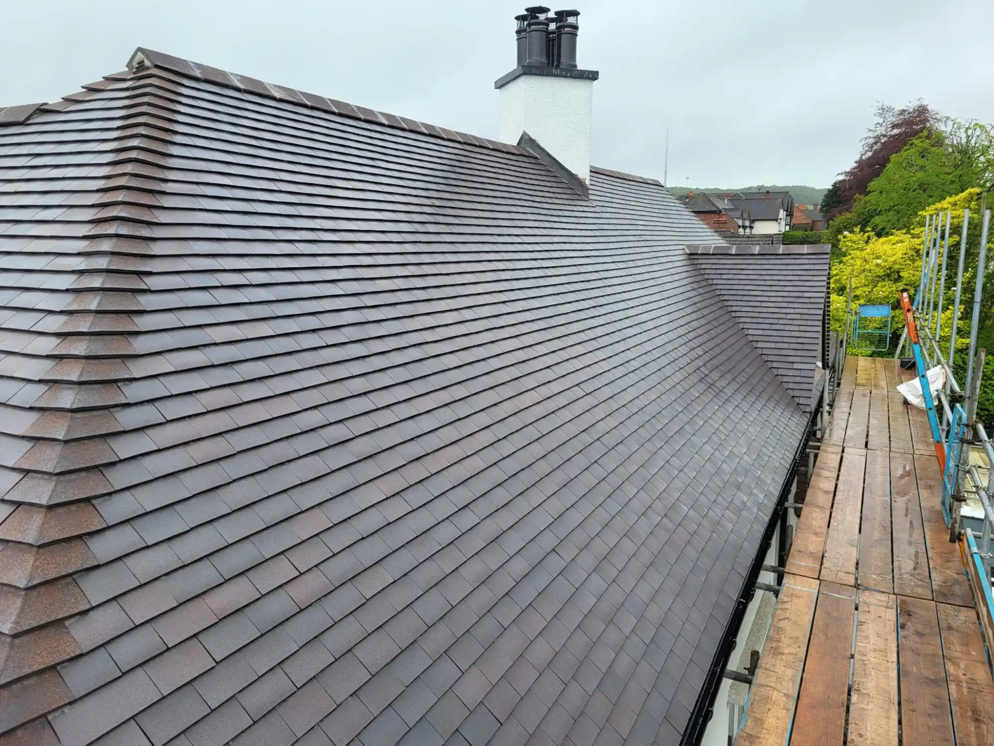 completed roofing project west midlands