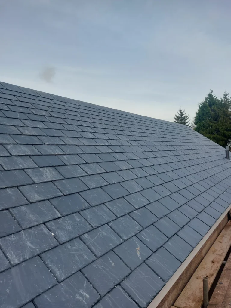 Slate roof