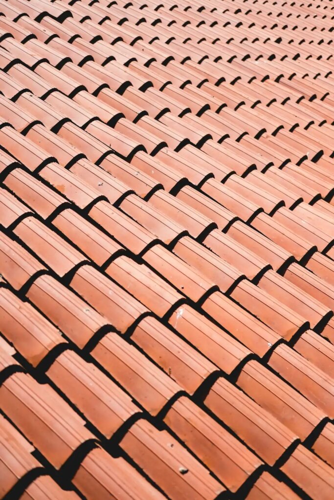 clay tiled roof